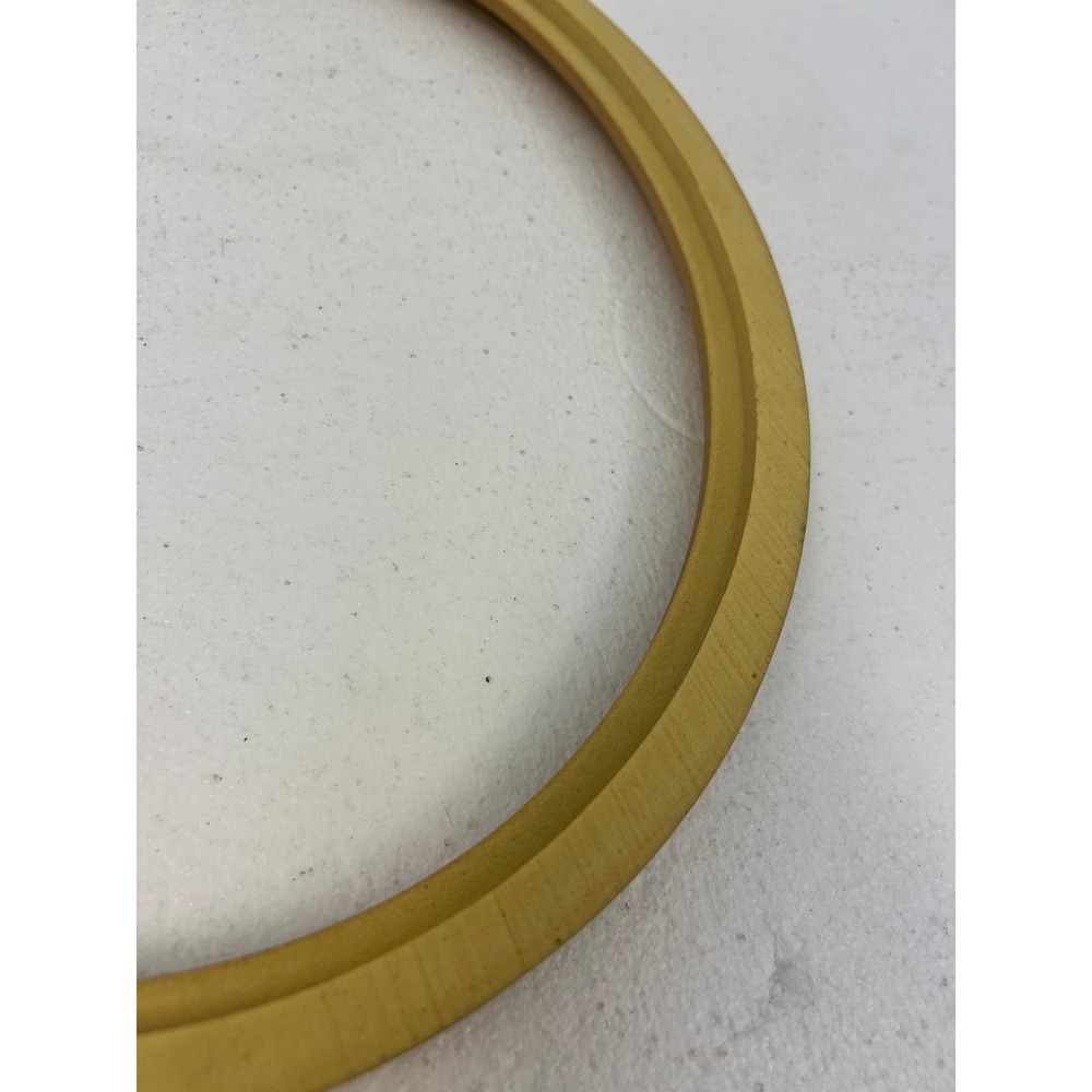 Gold Oval Picture Frame FITS 12x16 Resin Wall Decor Classic Tiered Vintage MCM - Picture 9 of 10